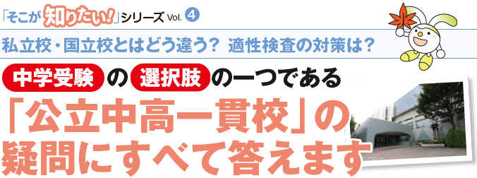 私立校・国立校とはどう違う？ 適性検査の対策は？