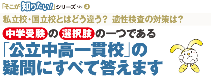 私立校・国立校とはどう違う？ 適性検査の対策は？